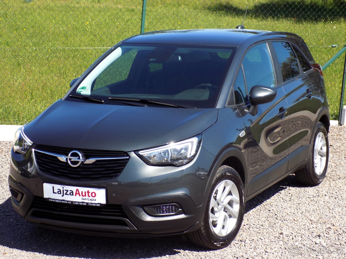 Opel Crossland X 1.2 Turbo 96kW, 1.majitel, serviska