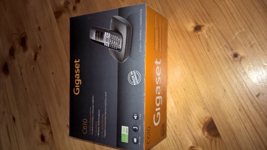 Domácí telefon Gigaset C610.