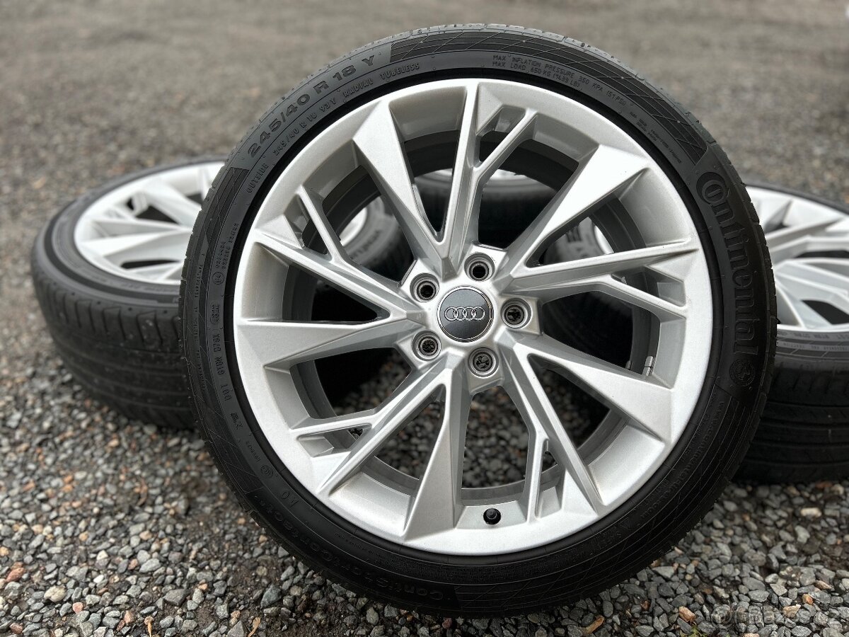 Original letní kola Audi A5 A4 5x112 8J ET29 245/40 R18