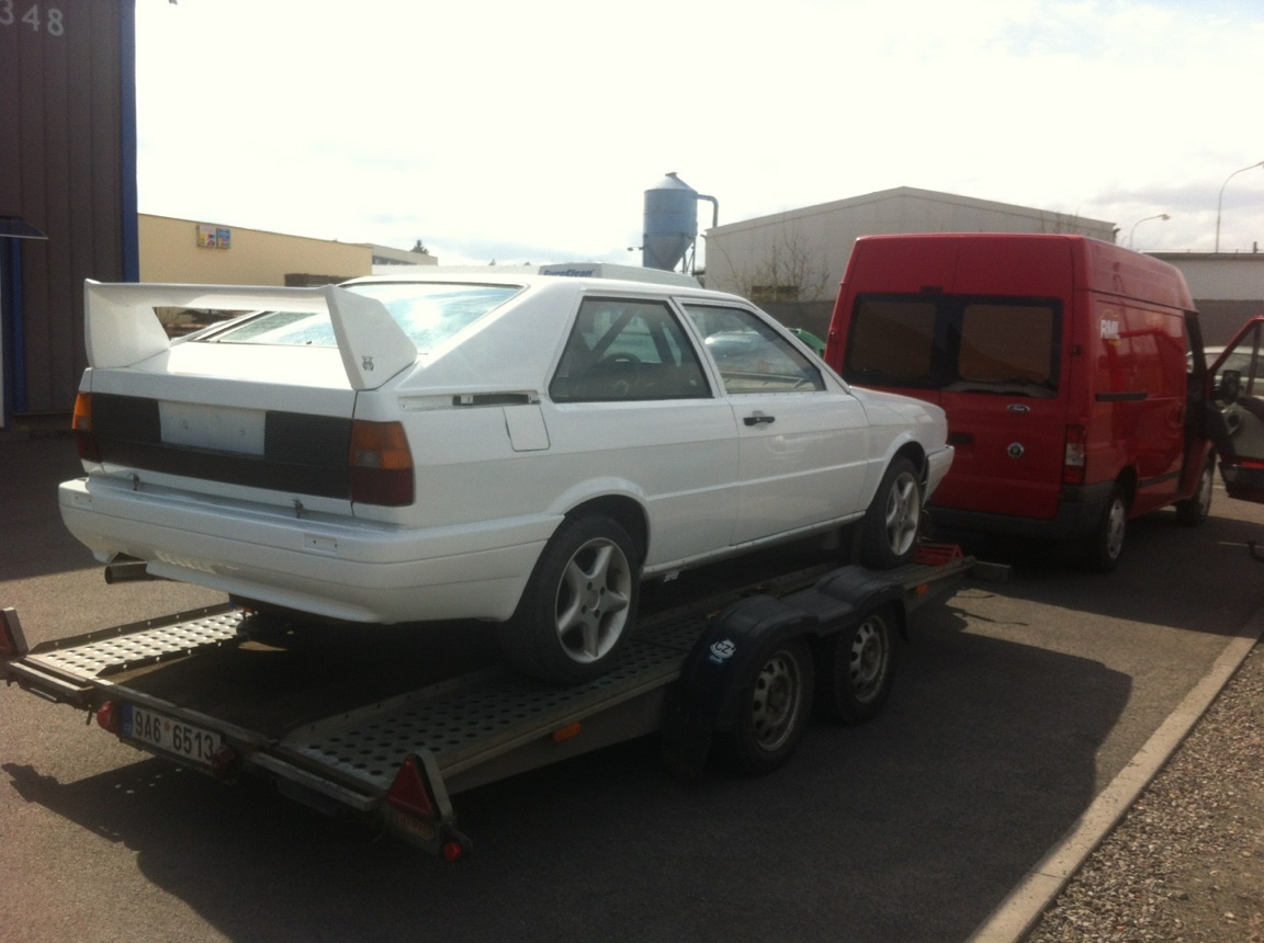 Audi 80 coupe B2 QUATTRO zadní křídlo