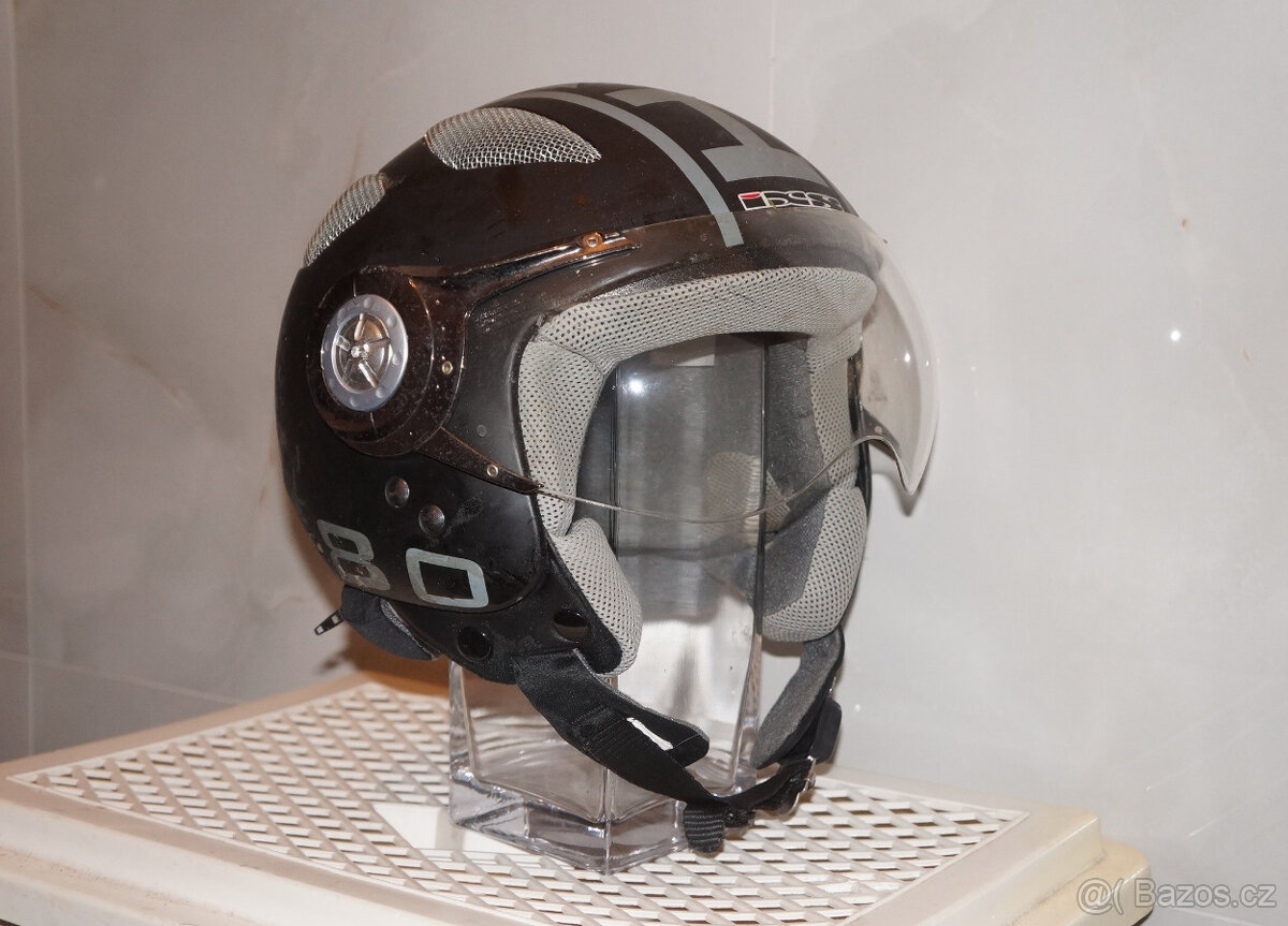 JET helma na motorku M motocyklová přilba na skůtr vel. M 58