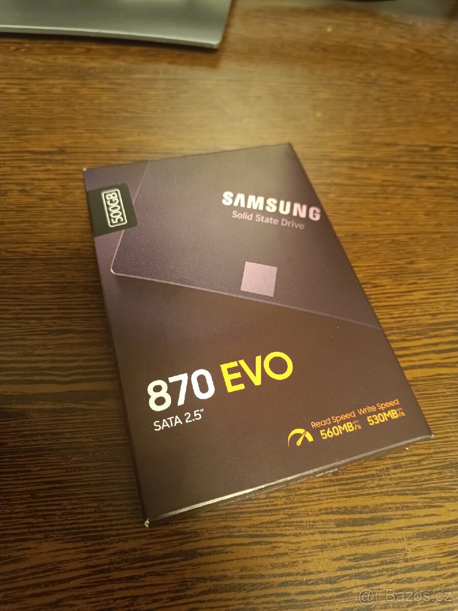 SSD Samsung 870 EVO 500GB novy