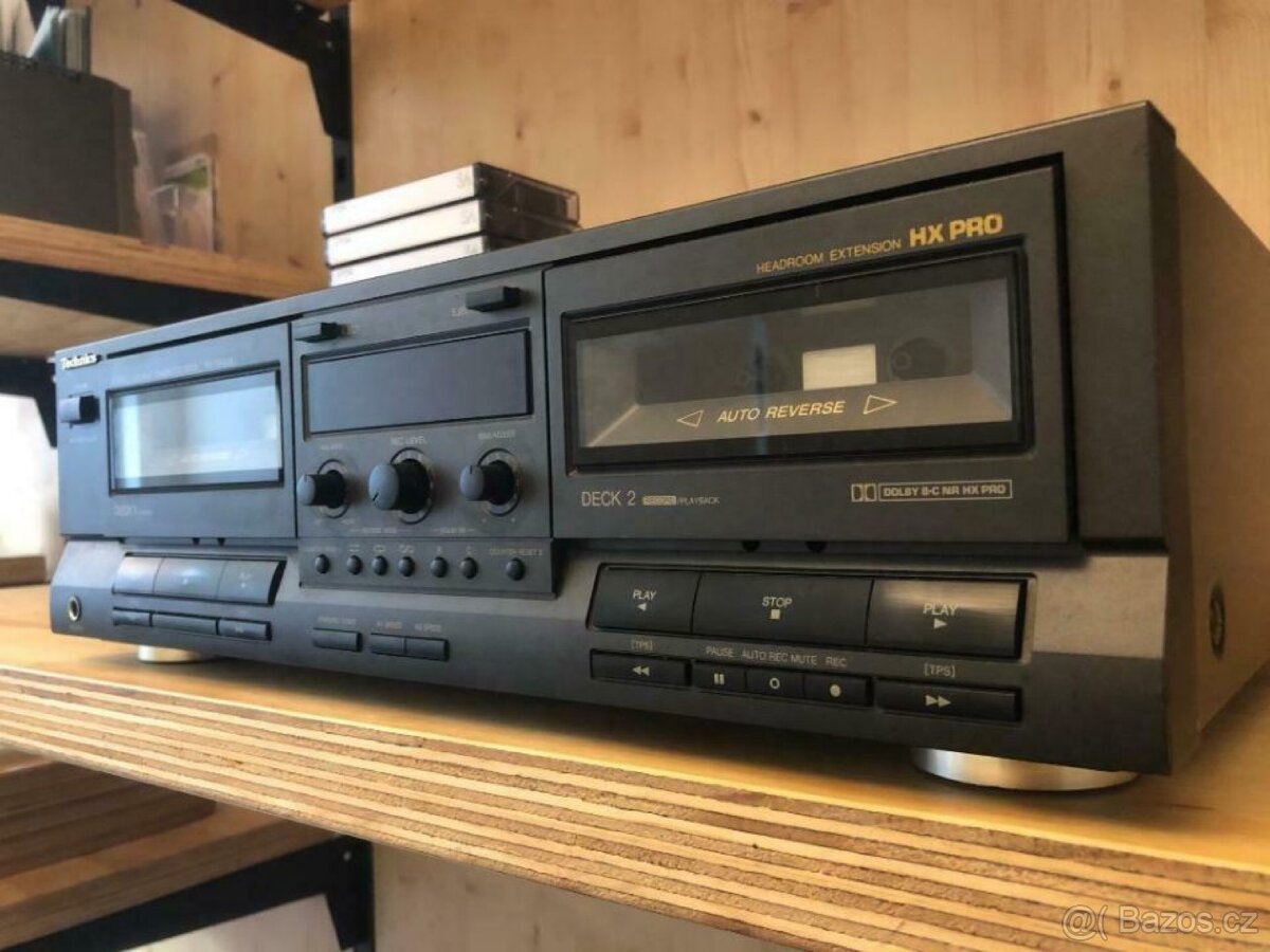 TECHNICS RS-TR333 STEREO DOUBLE CASSETTE DECK