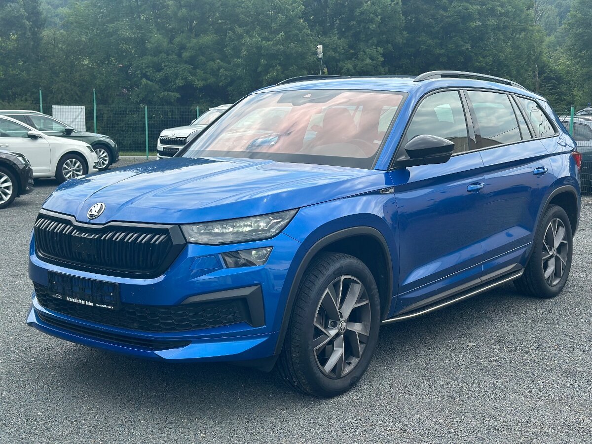 ŠKODA KODIAQ SPORTLINE 4x4 2.0 TDI 147 KW TAŽNÉ m 2023