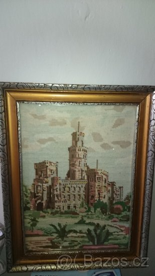 Obraz - vyšívaný.
