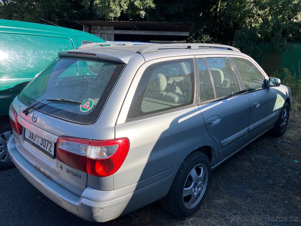 Mazda 626 combi, diesel 1,9l - starý tahák