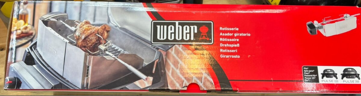 Weber otáčecí špíz