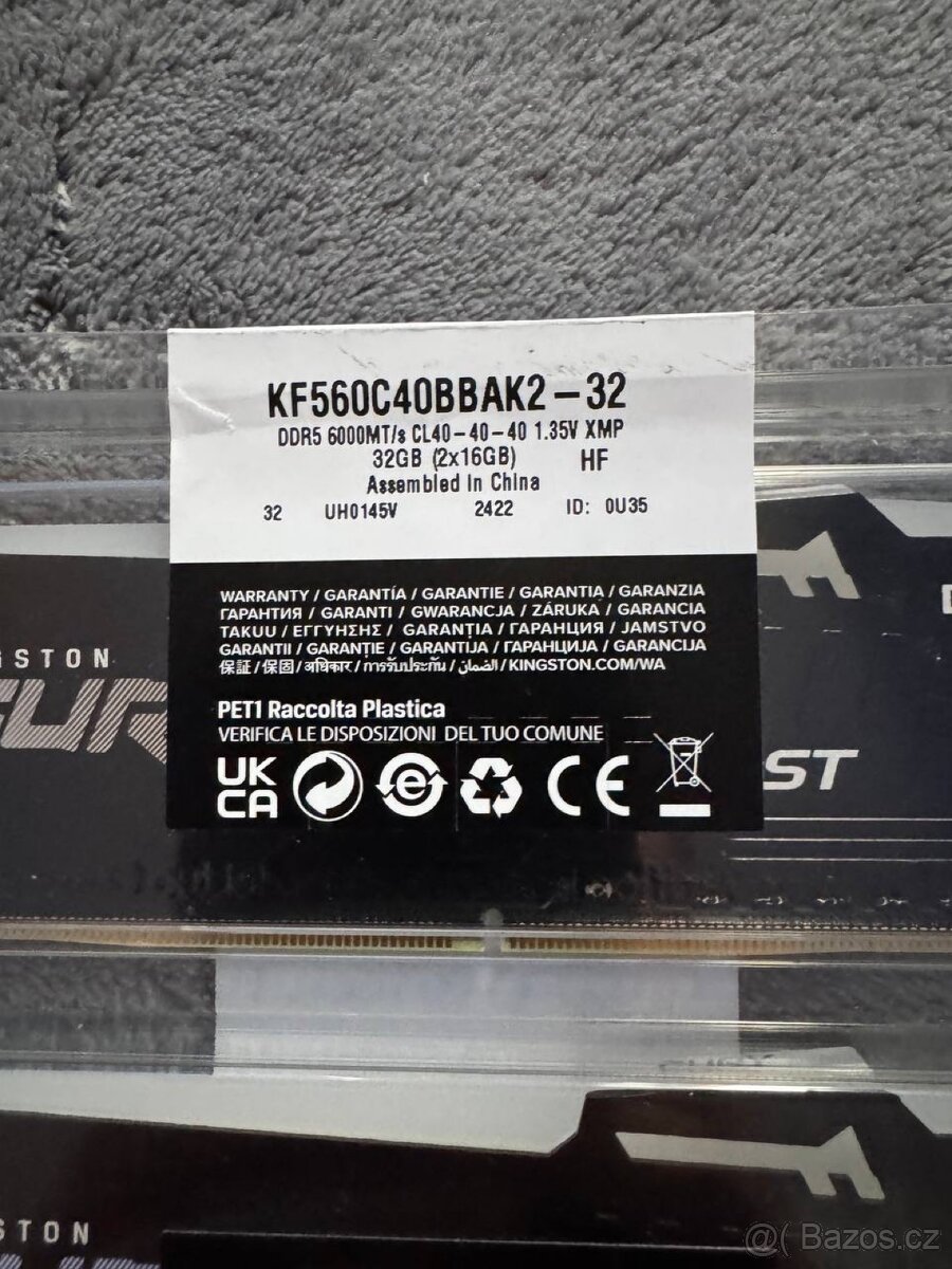 Kingston FURY 32gb 6000Mhz