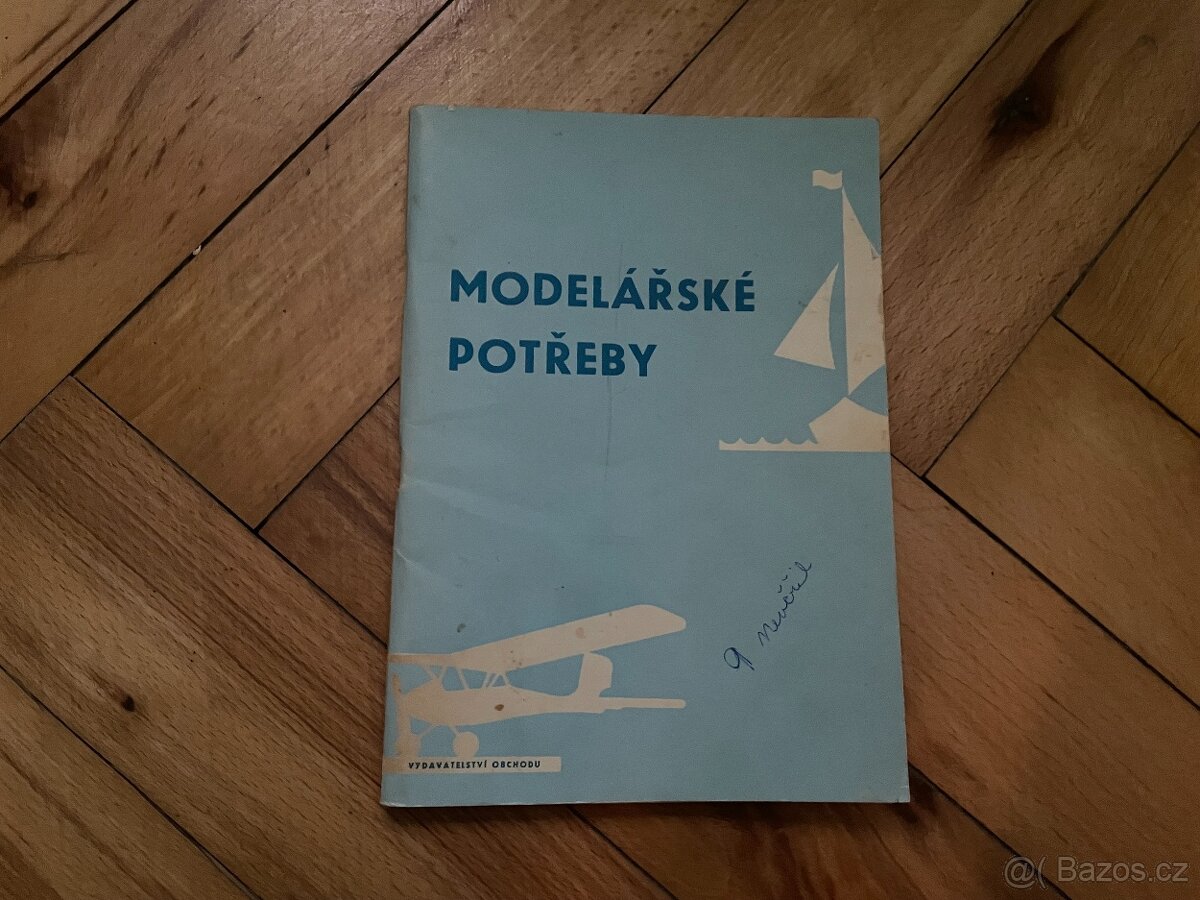 Kniha Modelářské potřeby