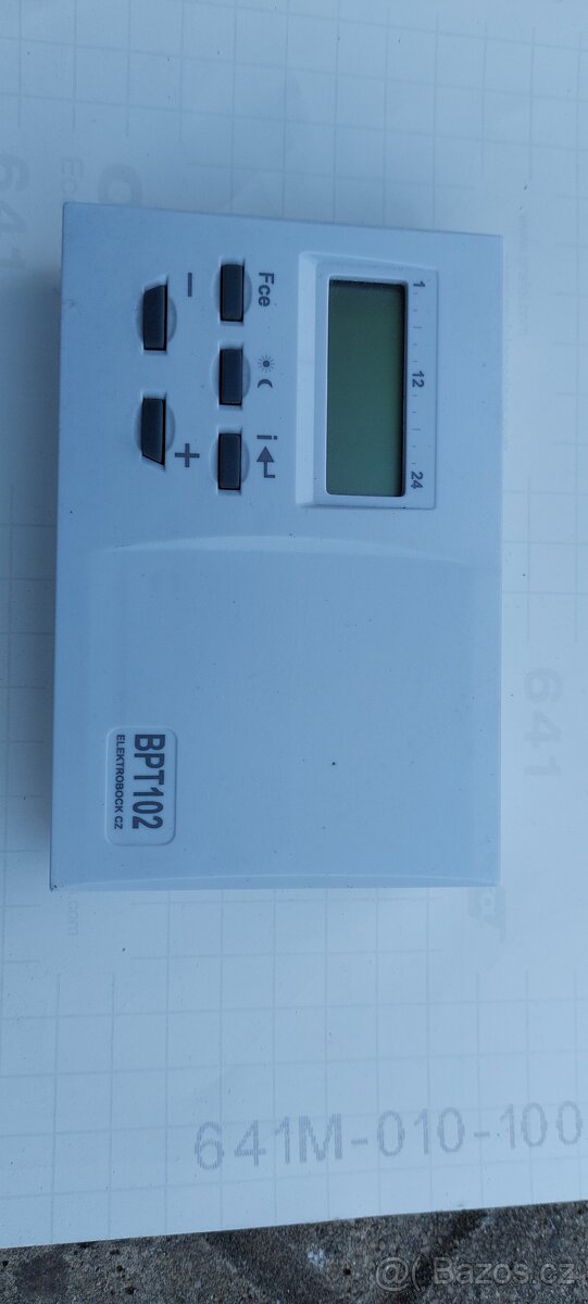 Prodám digitální týdenní termostat BPT 102