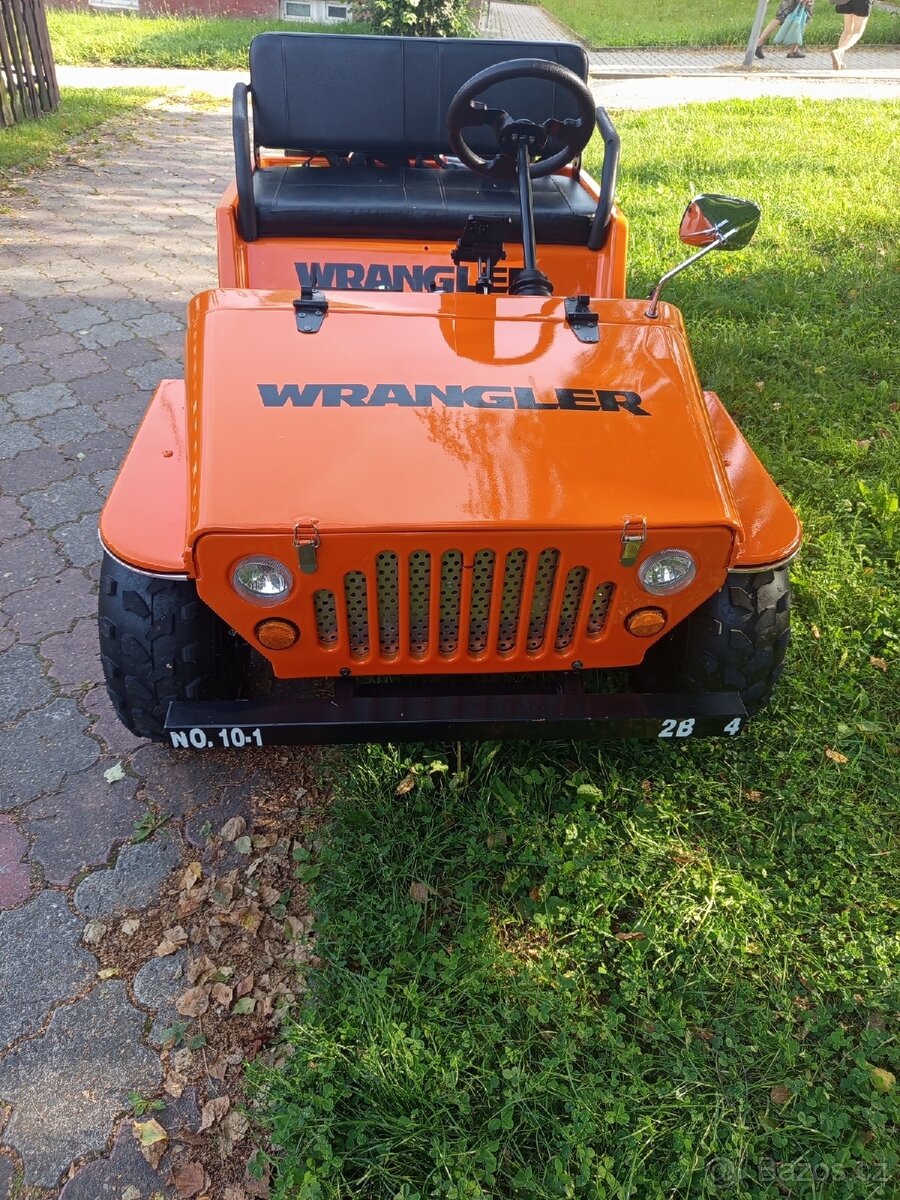 Elektrické autíčko 1200w(Jeep Willys)