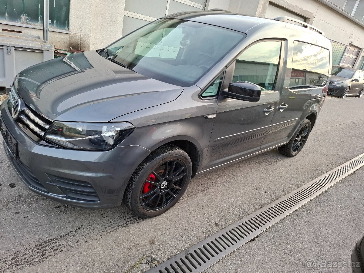 VW Caddy 1.2 TSI 62kw Klima Alu 7 míst Model 2016