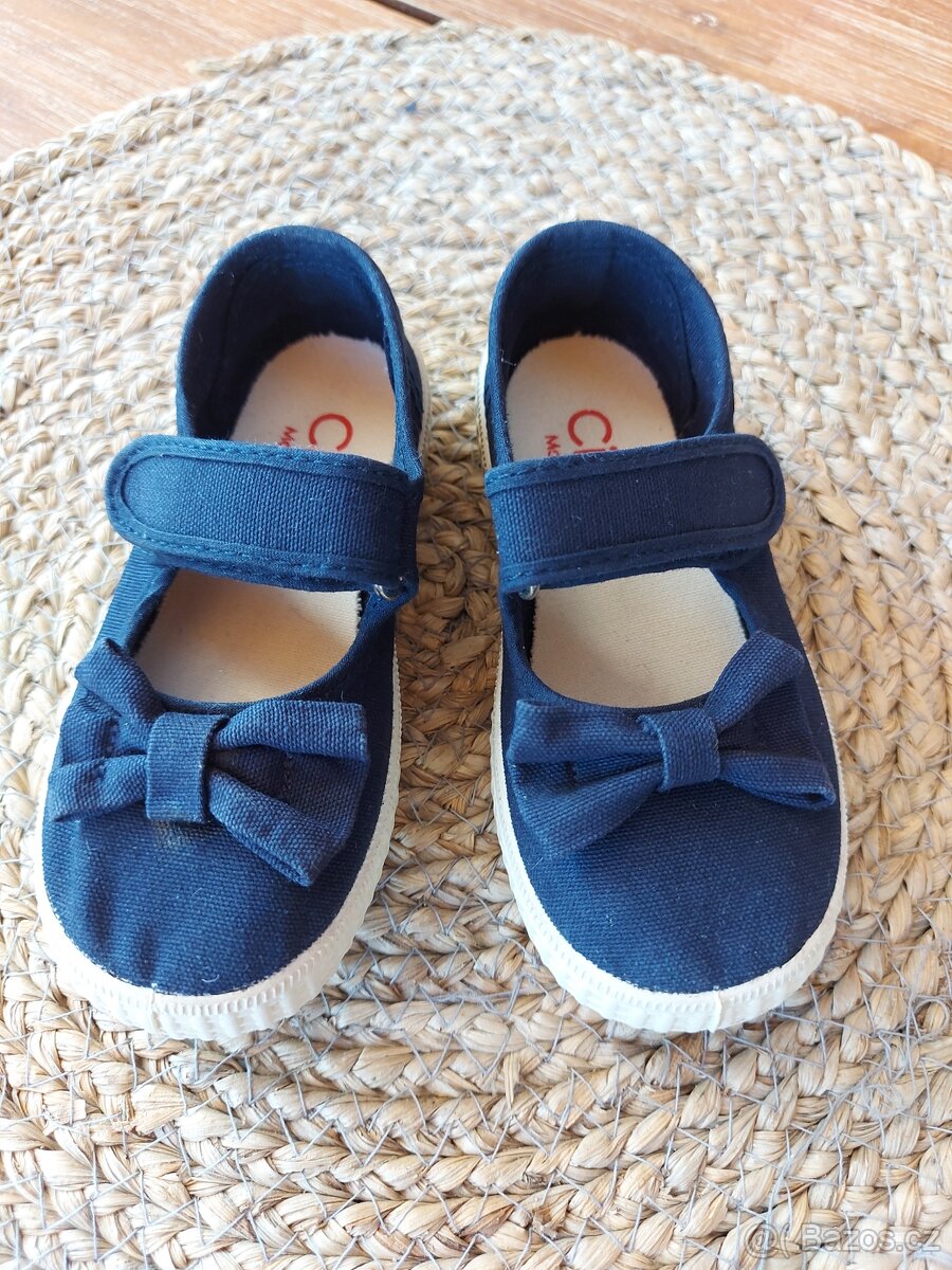 Plátěné letní boty Cienta