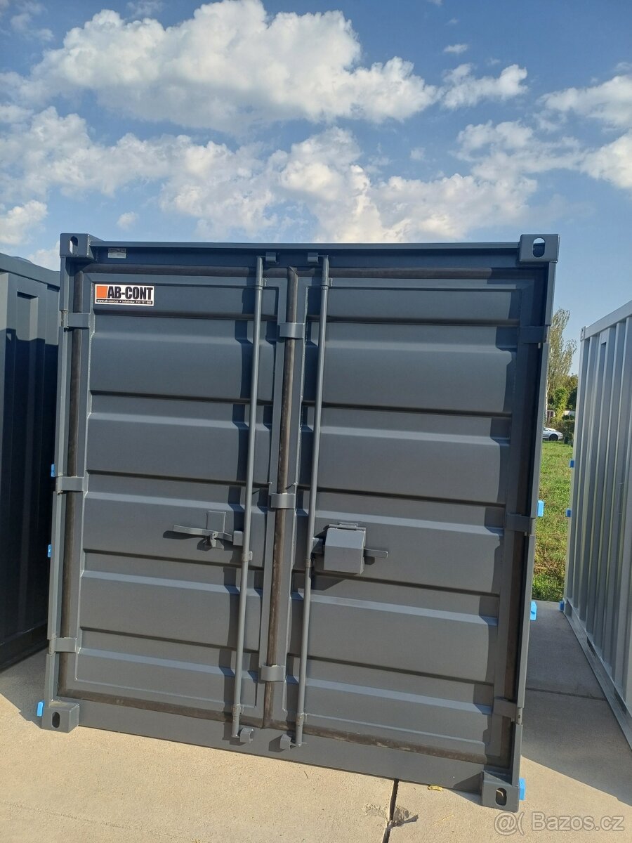 Nový 10´ skladový kontejner, barva RAL 7016 a RAL 7035