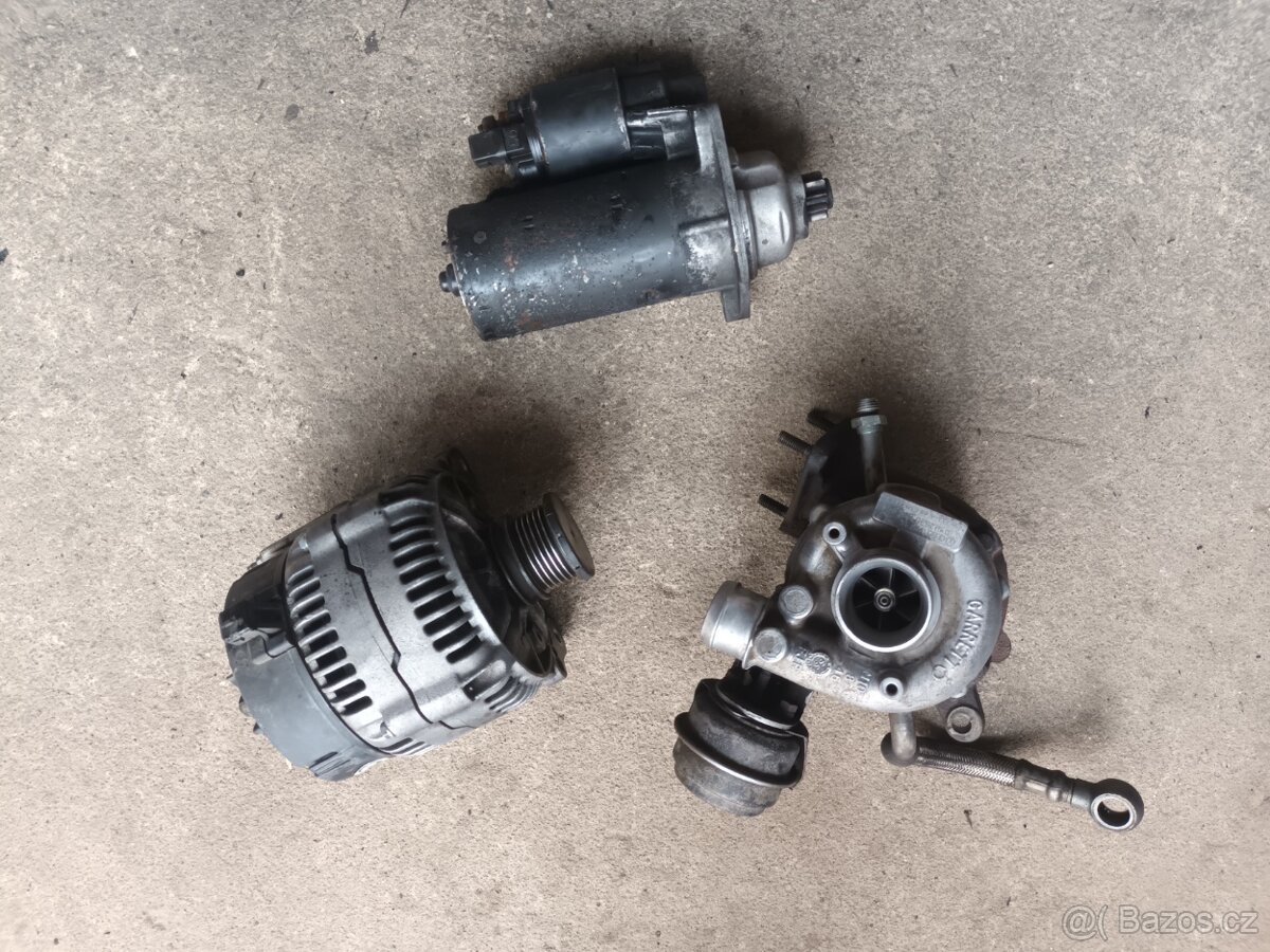 startér alternátor turbo Sharan 1.9TDI 81kw
