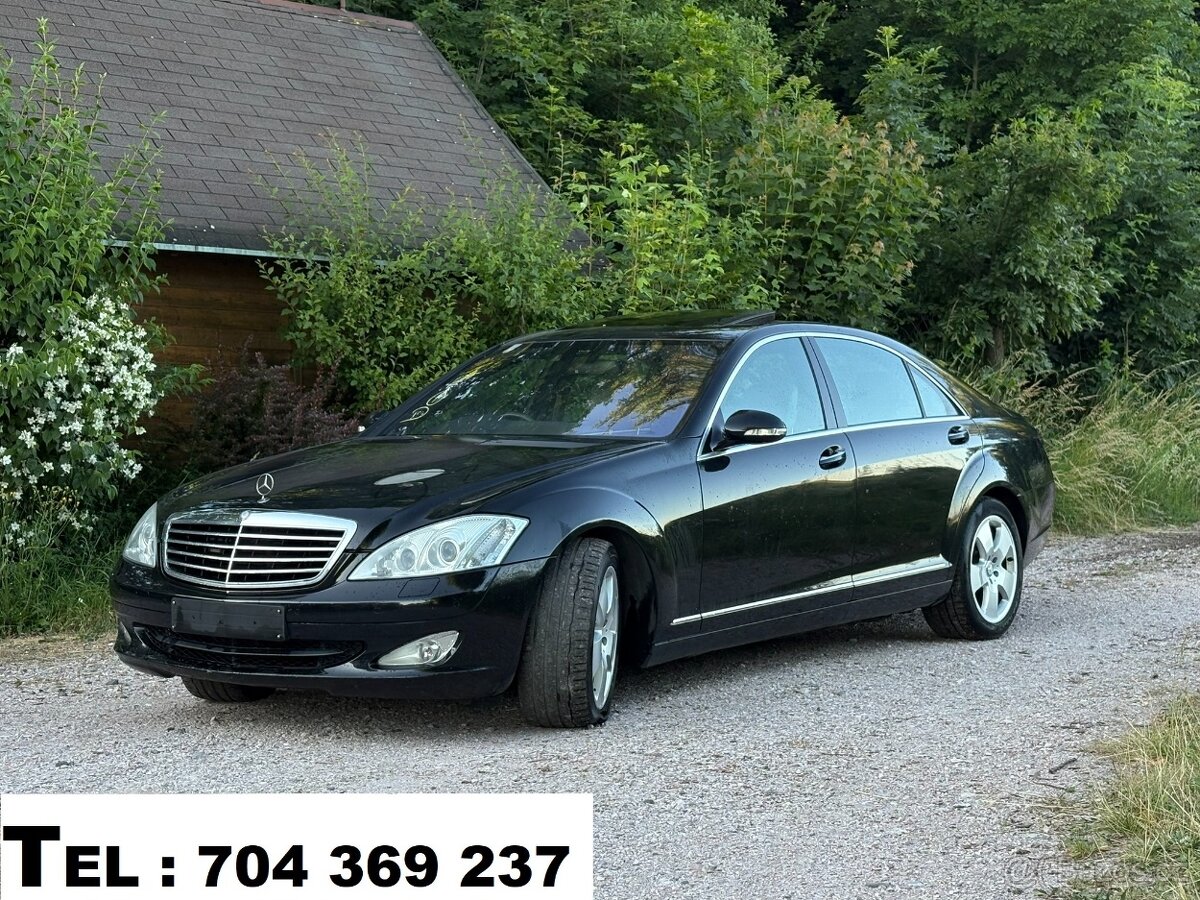 // MERCEDES W221 Long S-CLASS 320 CDI 173kw //DÍLY