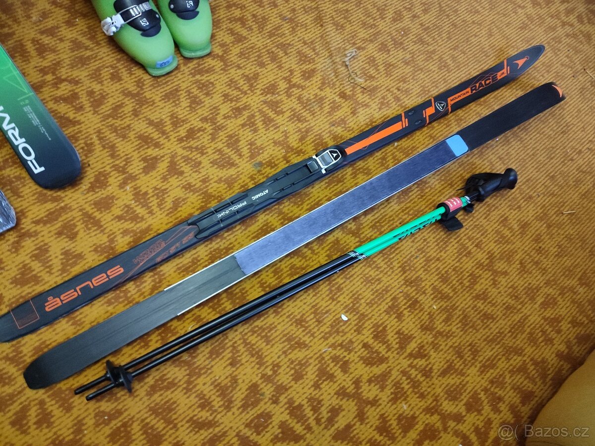 juniorske BC bežky Asnes mountain race jr v 140 + 150