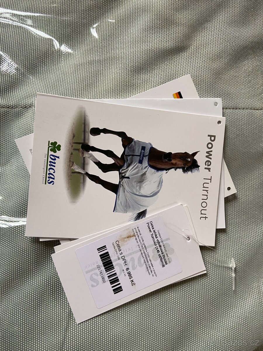 Bucas Power Turnout Light 145 deka pro koně