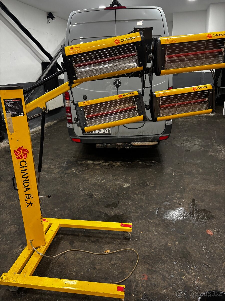 Infrazářič - Sušička autolaků