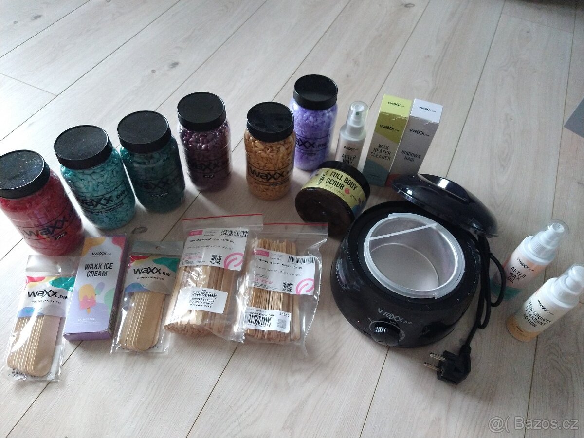 Depilační vosk a ohřívač Waxx.me