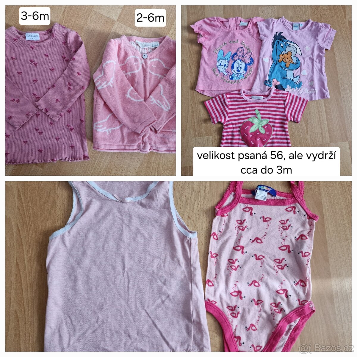 Oblečení holčička 56-68 jaro/léto