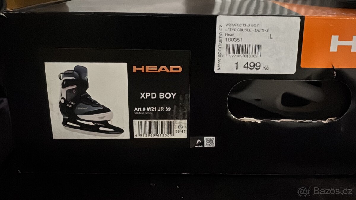 Prodám dětské stavitelné brusle Head