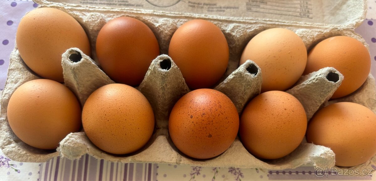 Domácí vejce , přebytky