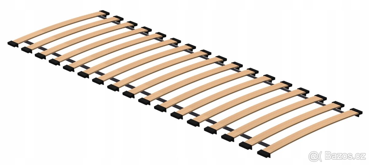 Rám postele z pružinových lamel FLEX 200x70