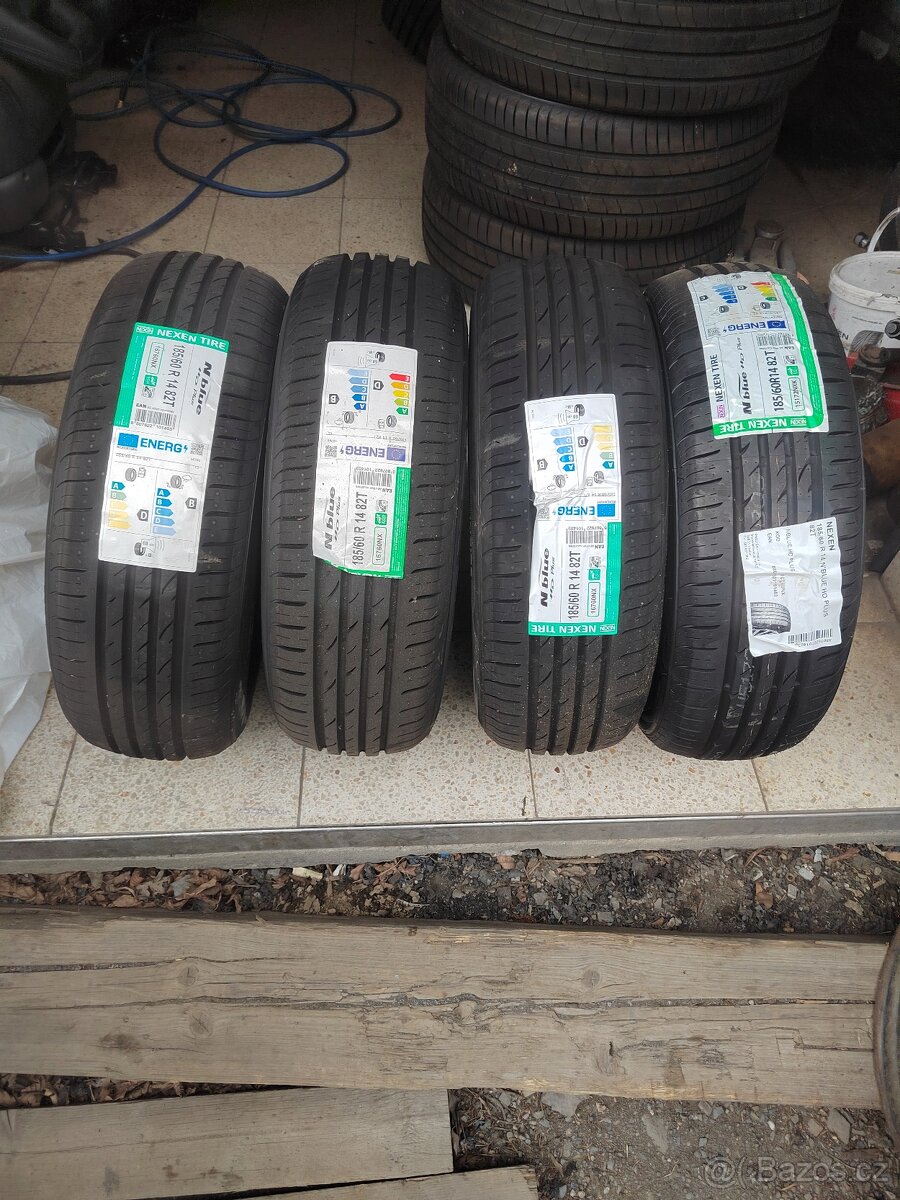 Prodám nové letní pneu 185/60/14 Nexen Nblue