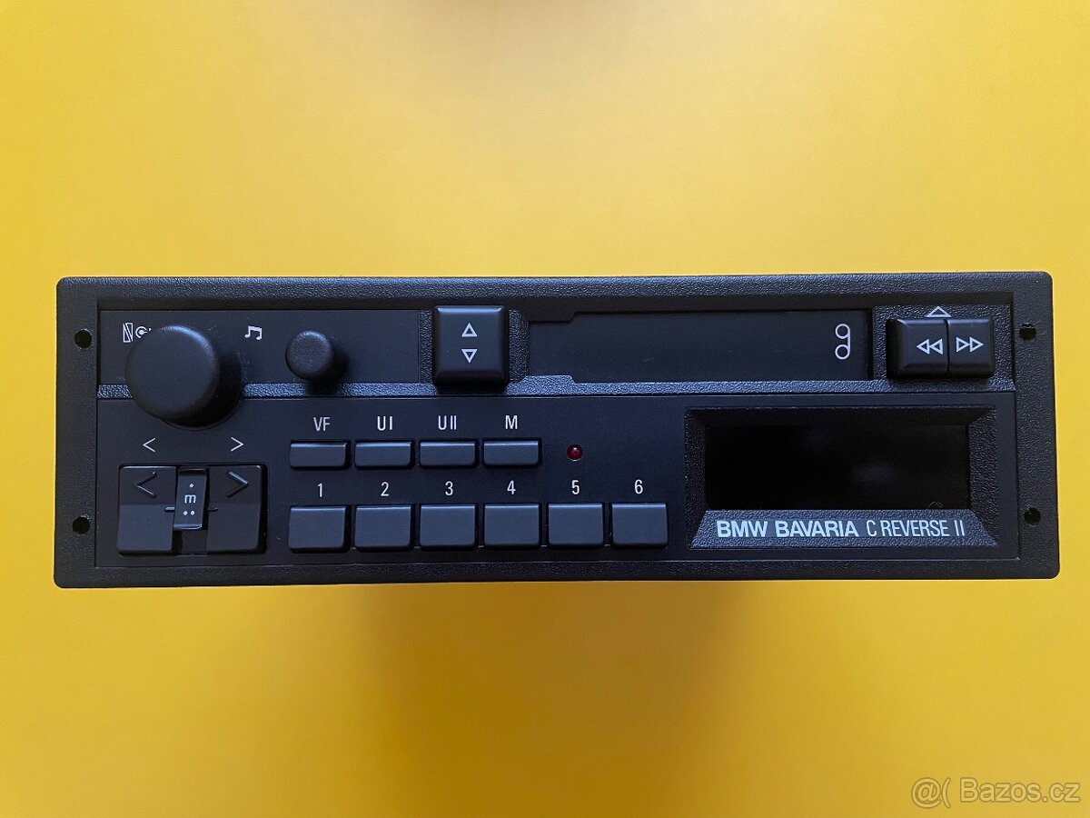 BMW Bavaria C Reverse II autorádio Bluetooth originál e30