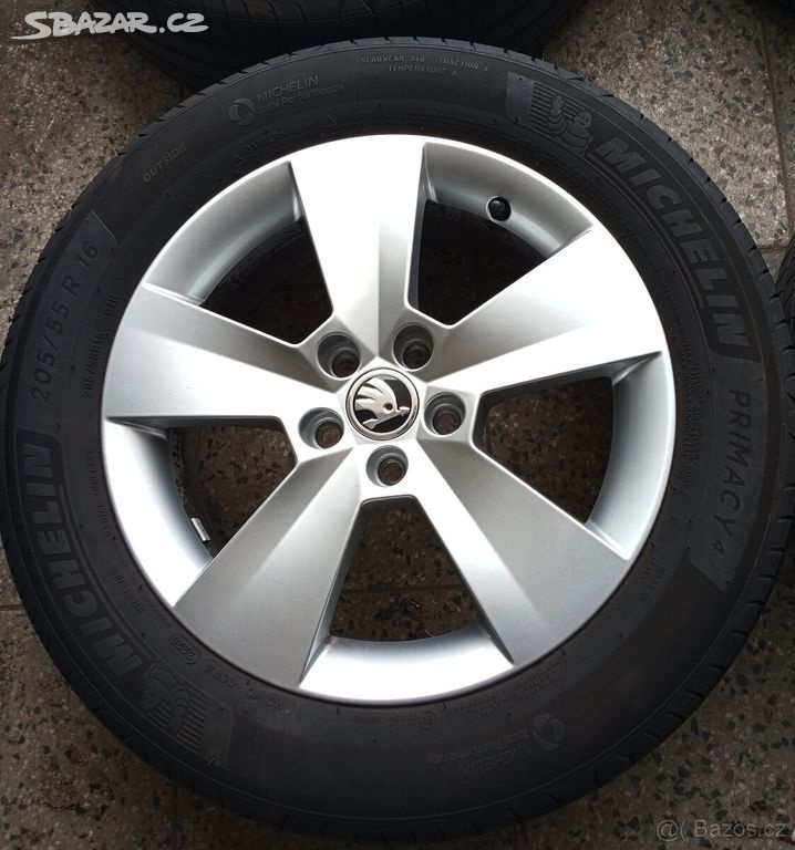 Letní kola Škoda Kamiq Scala 16"5X100 205/55 R16 91H