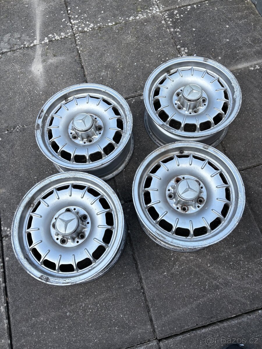 Mercedes - Hliníky - Alukola 6 x14 - sada 4Ks.