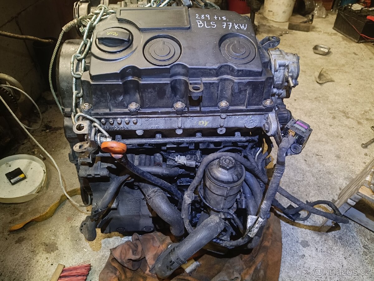 Motor BLS 1.9 TDI – kompletní, po servisu