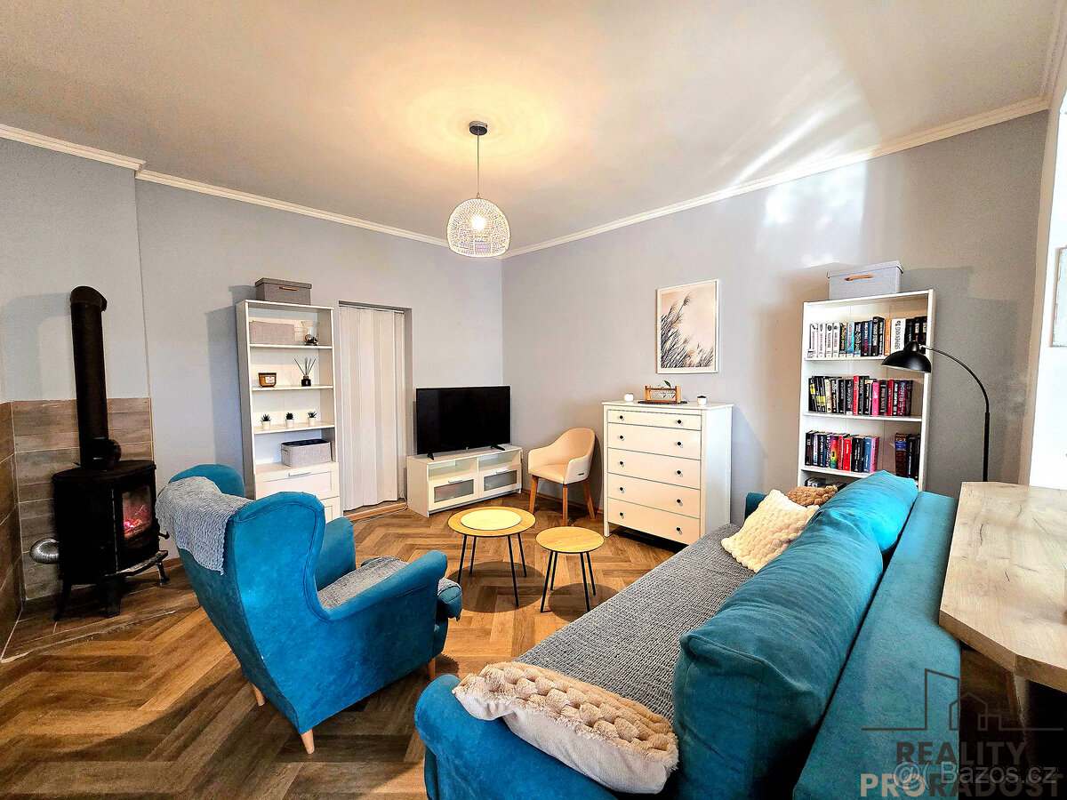 Prodej rodinného domu 3+1, 85m2, s garáží a pozemkem 1534m2,