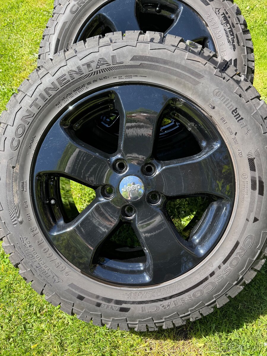 Originál kola na Jeep Grand Cherokee
