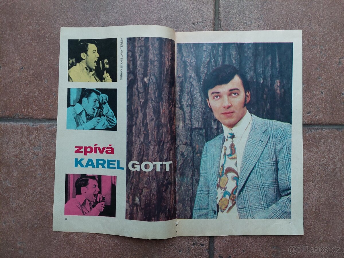 Časopisová brožura - KAREL GOTT