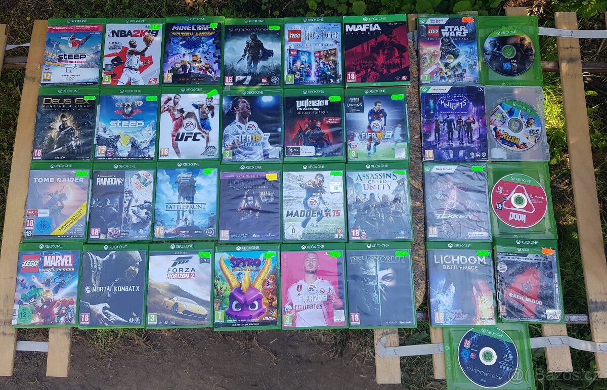 Hry na xbox one a xbox series x