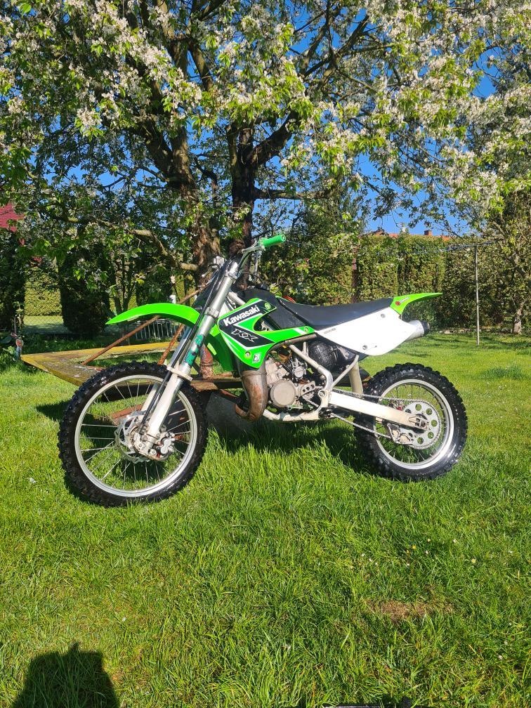 Kawasaki kx 85 (2010) spěchá
