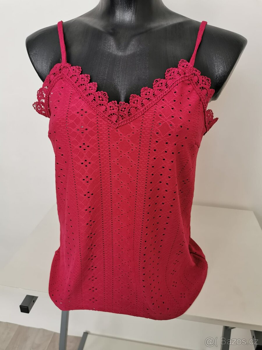 Dámský fialový top - vel. M-M/L