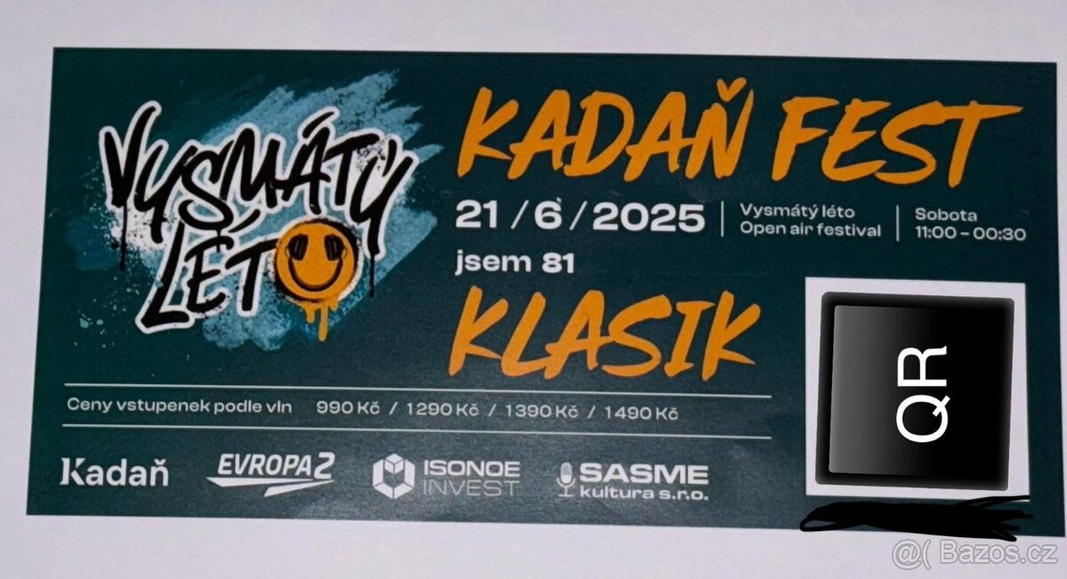Kadaň Fest - Vysmátý léto