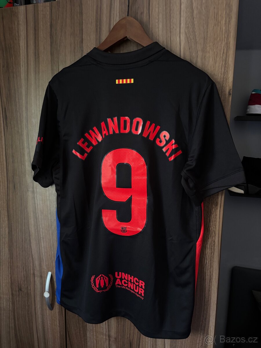 FC Barcelona venkovní dres Lewandowski 9 2024/2025