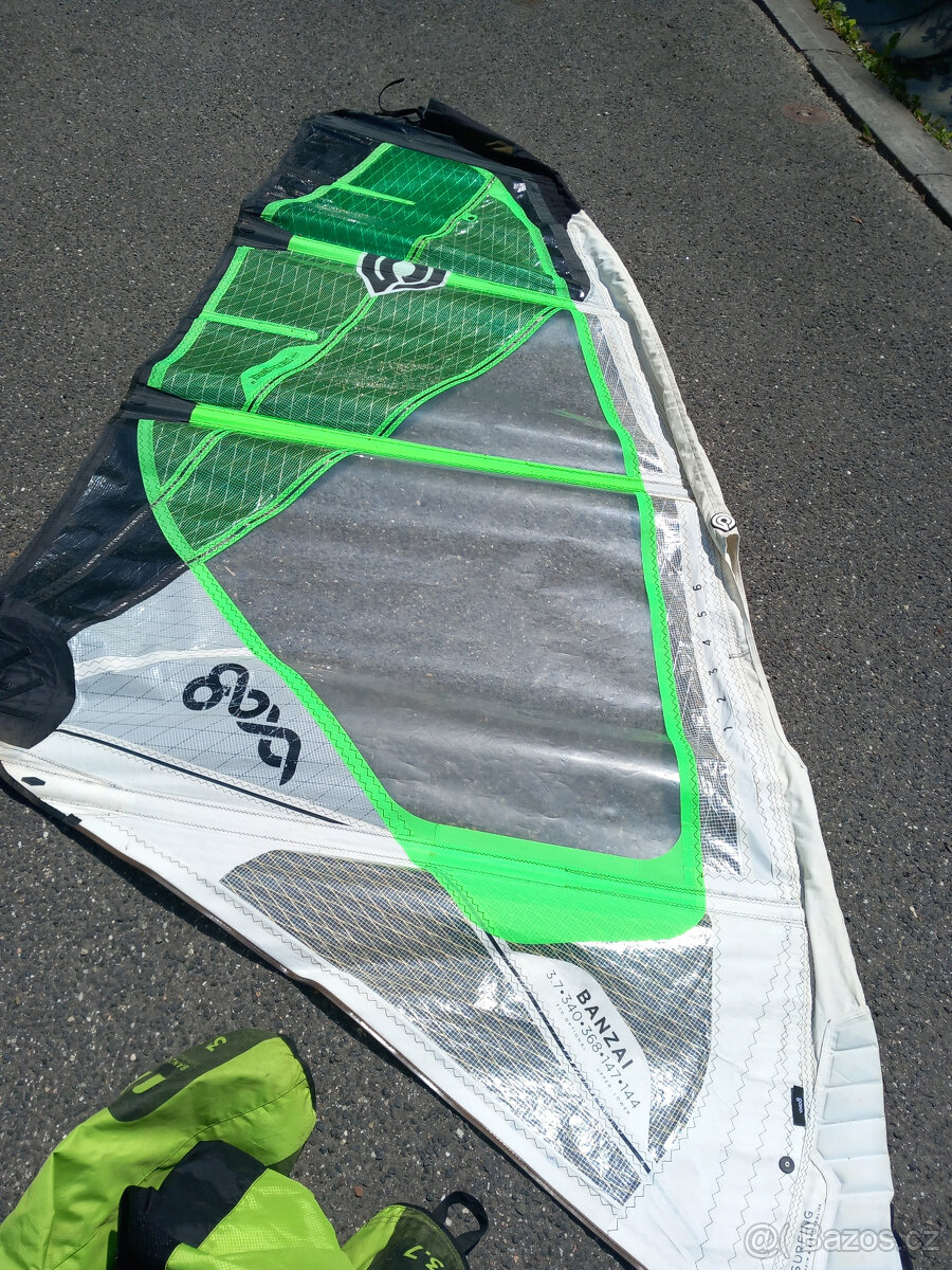 Plachta na Windsurfing Goya Banzai 3,7