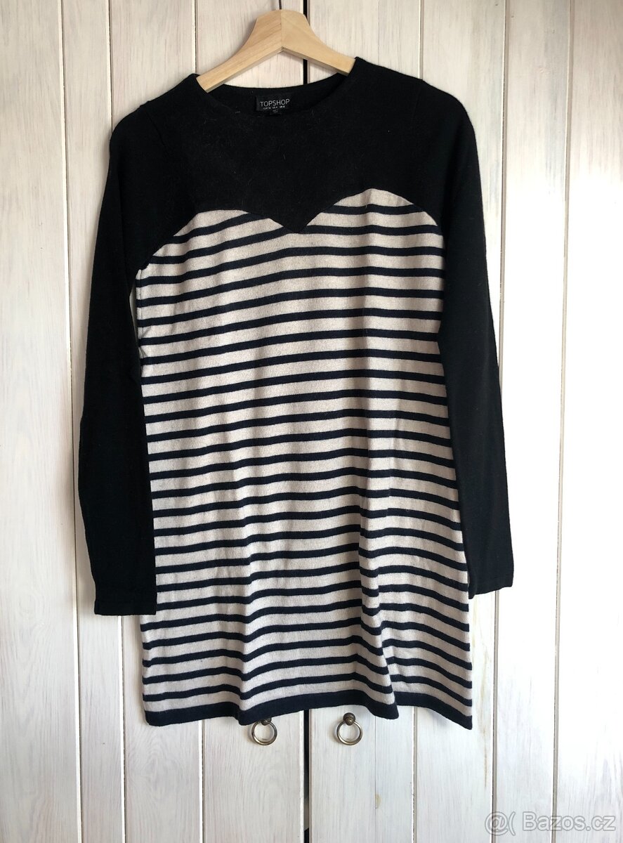 Úpletové šaty Topshop