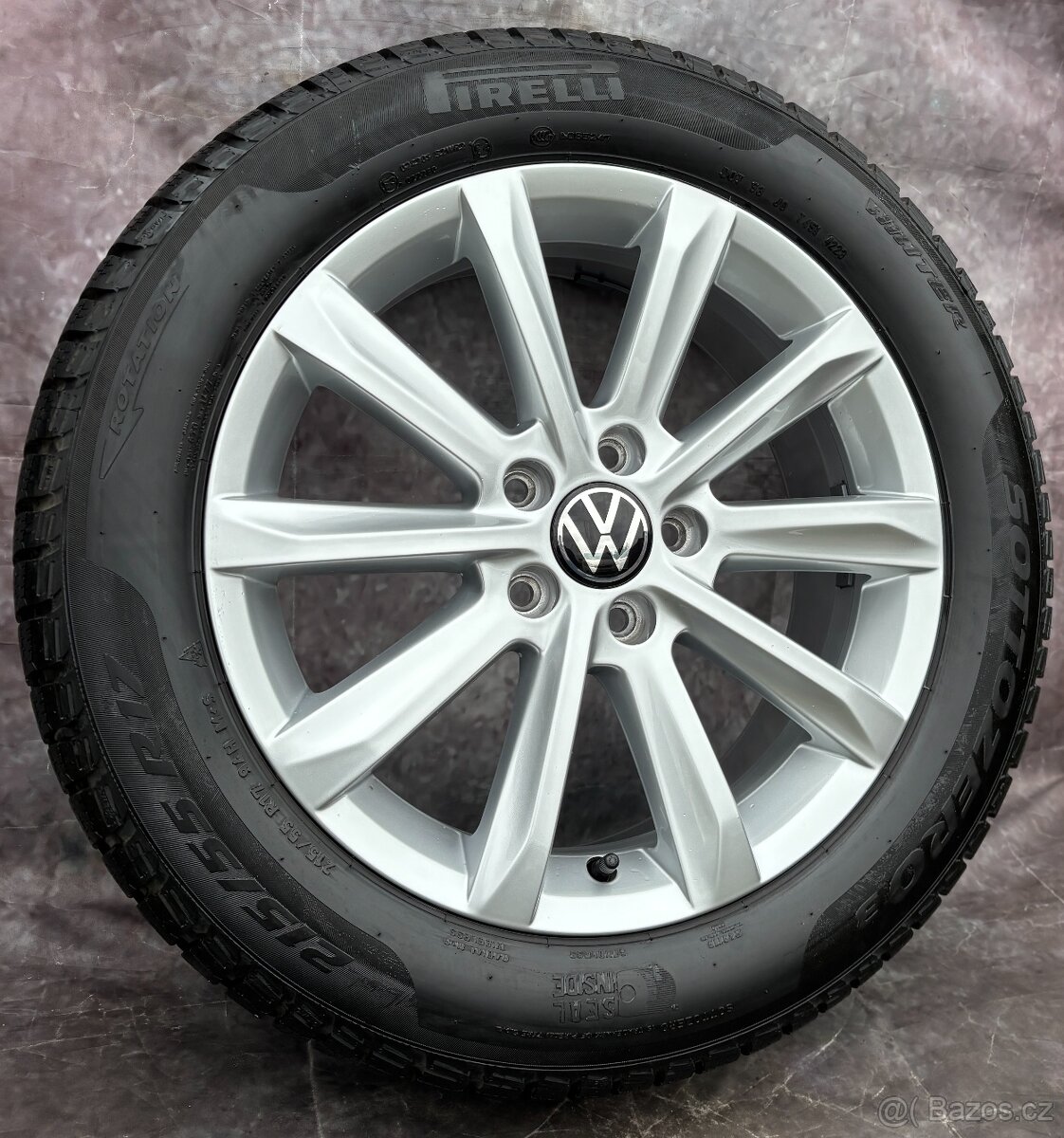 Originální Alu kola 5x112 VW Passat B8,Škoda 215/55/17 TPMS