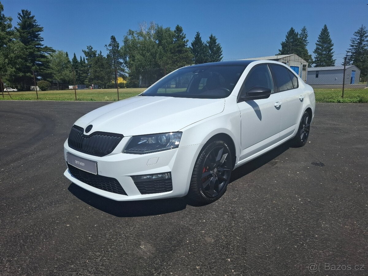 Škoda Octavia 3 RS 2.0TDi 135kW,DSG,tempomat