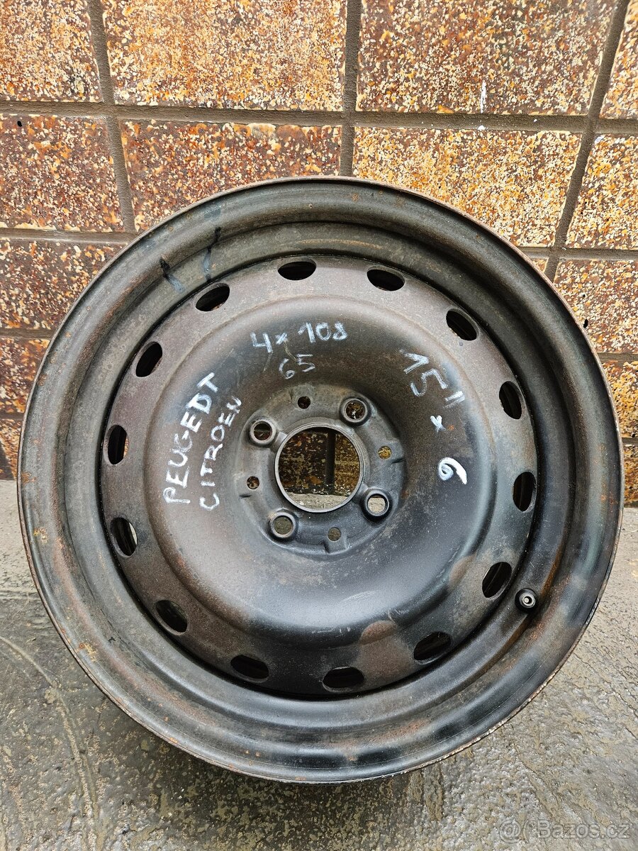 Ocelový disk 4x108 (č. sady 104)