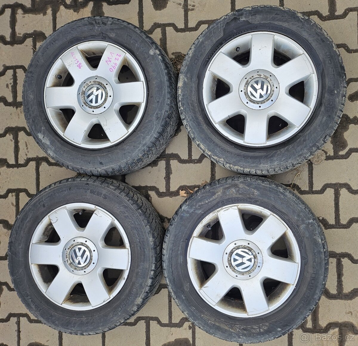 Prodám ALU kola Volkswagen č. 1586