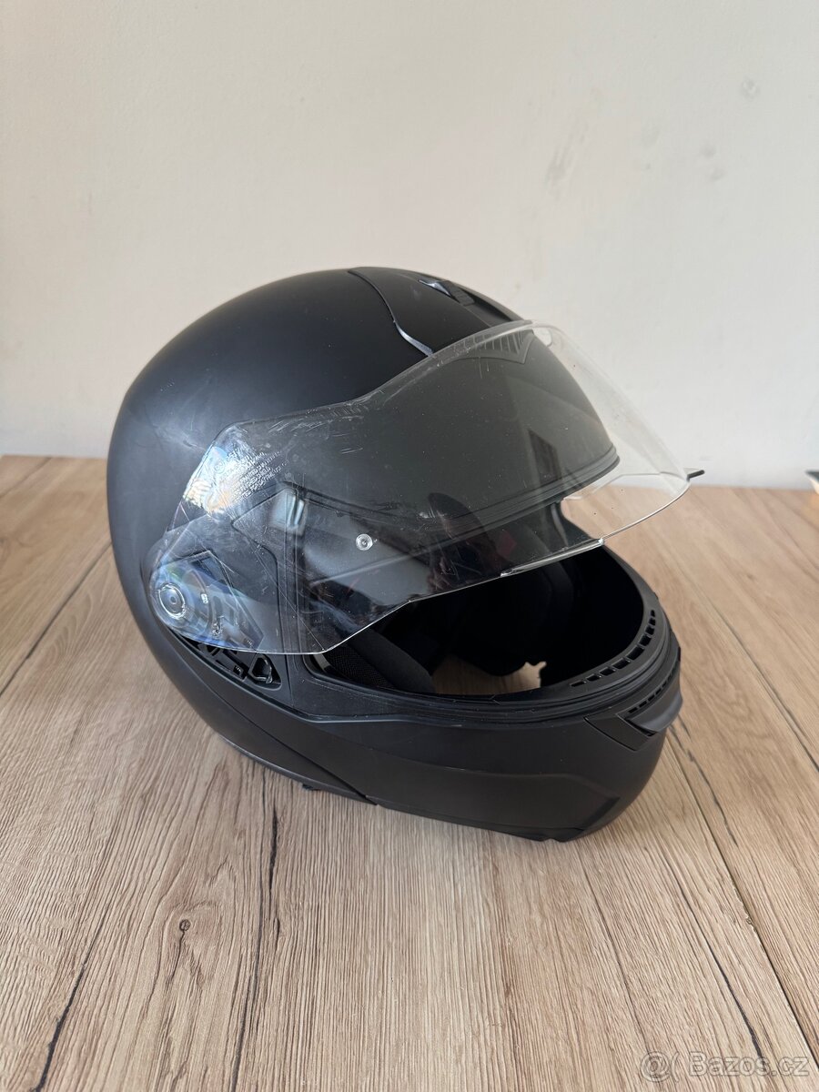 Moto helma výklopná, crivit XL (61cm)