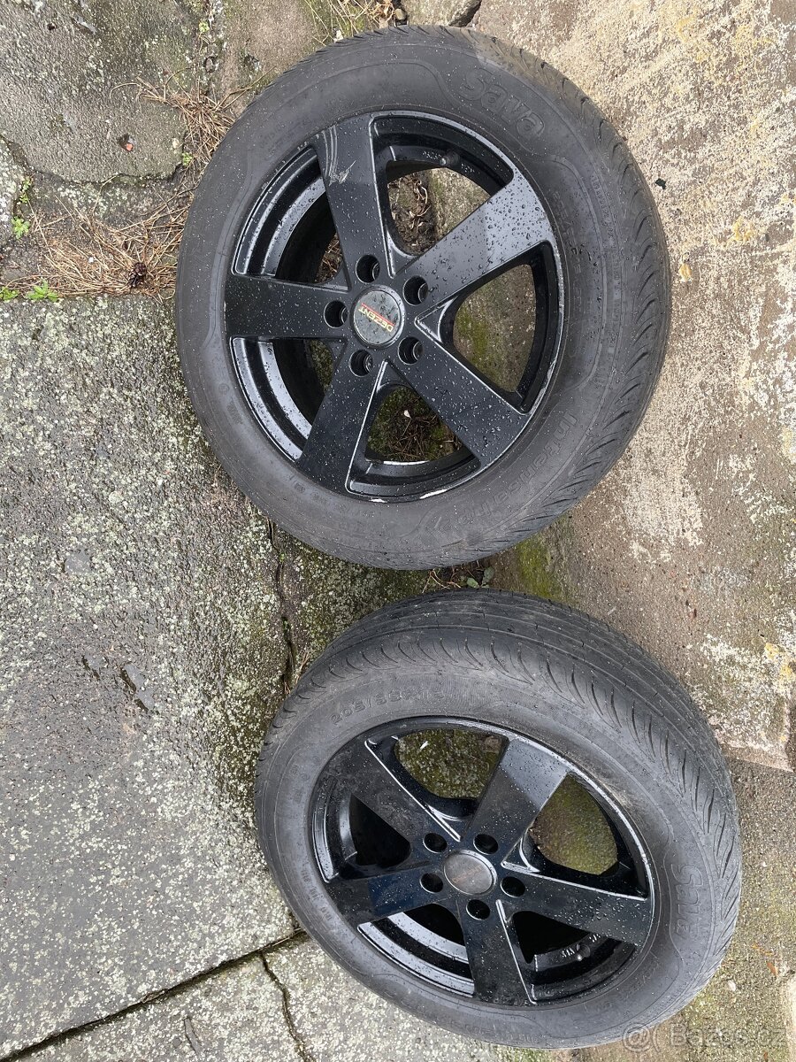 Kola alu 5x112 letní
