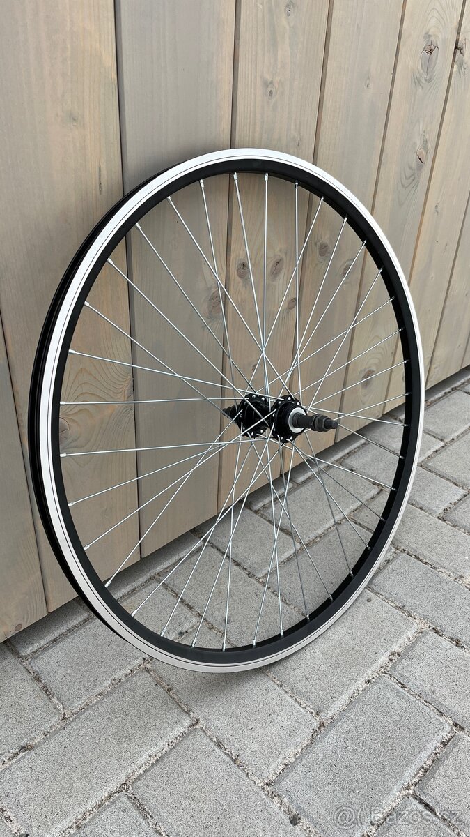 Zapletené zadní kolo na MTB